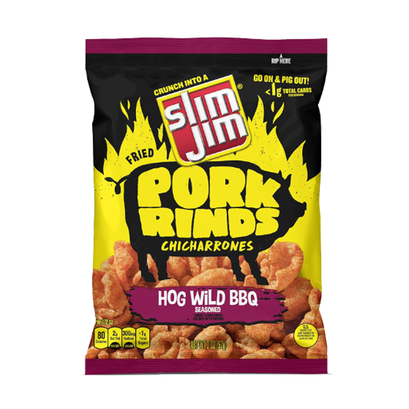 Picture of Slim Jim Pork Rinds Chicharrones - 57g