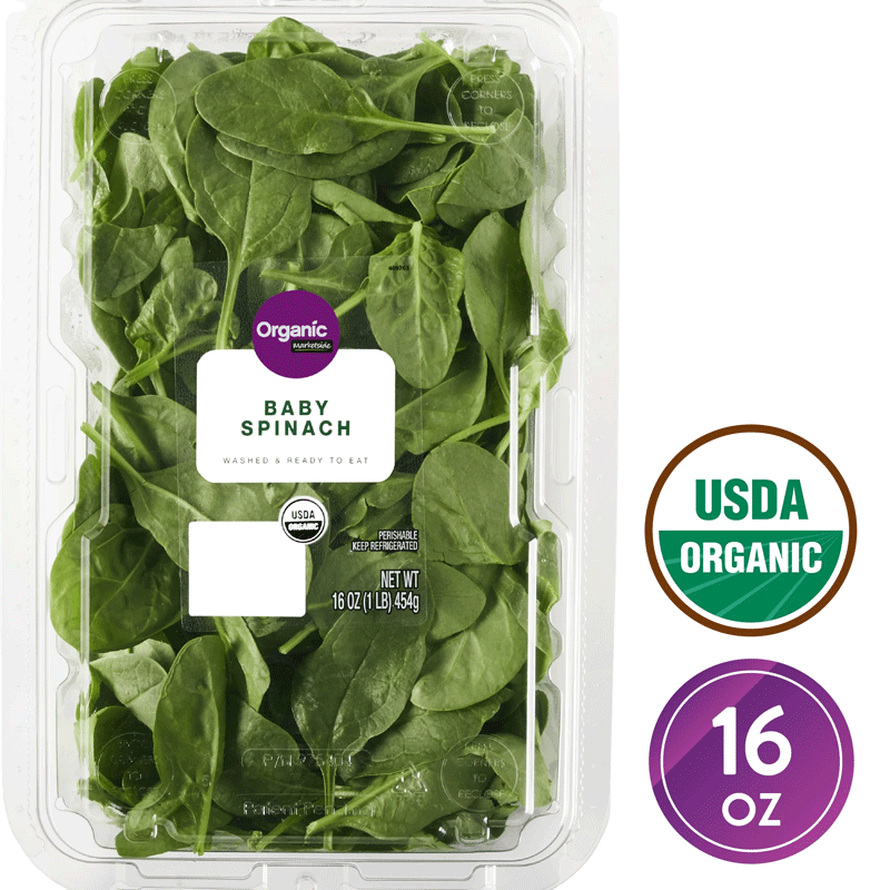Picture of Organic Baby Spinach - 16oz