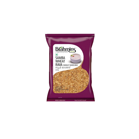 Picture of Brahmins Samba Wheat Rava-1kg