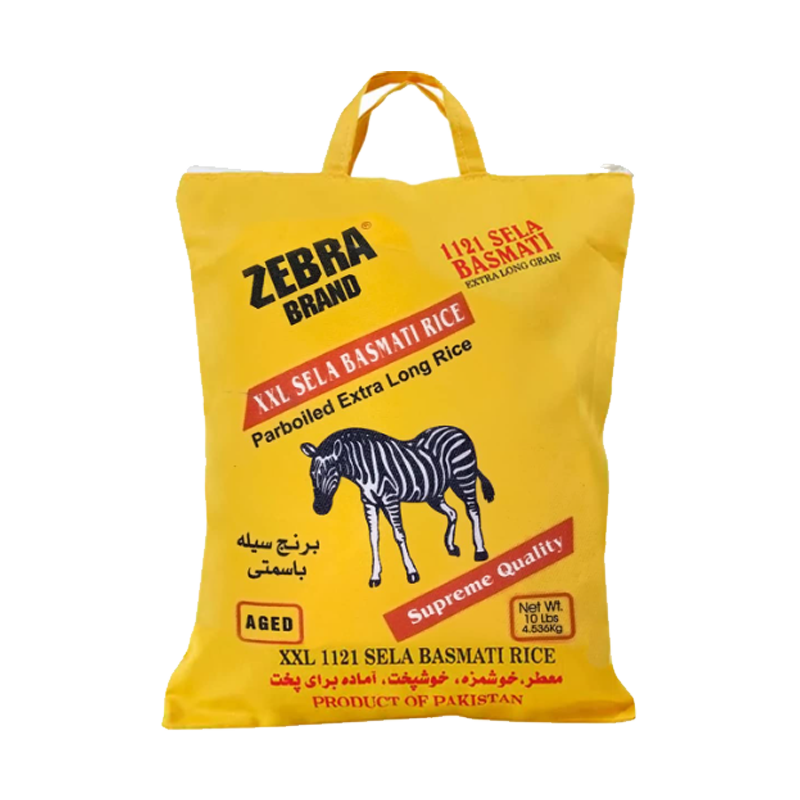Picture of Zebra Classic XXL Basmati Rice - 10lb