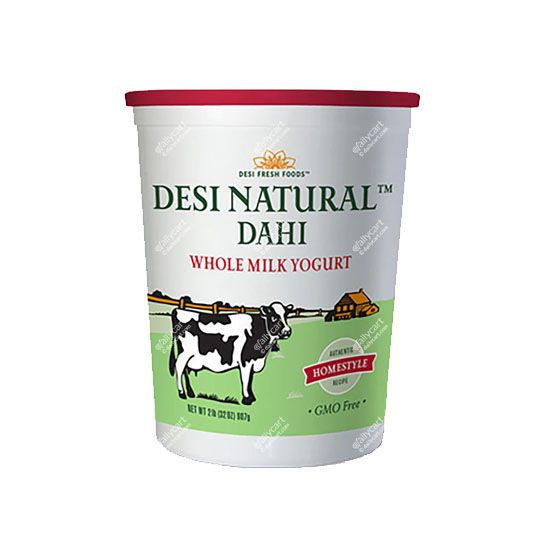 Picture of Desi Natural Whole Milk Yogurt - 2lb