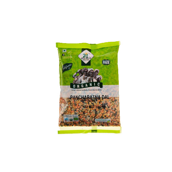 Picture of 24 Mantra Organic Panchratan Dal Mixed Lentils-4lb