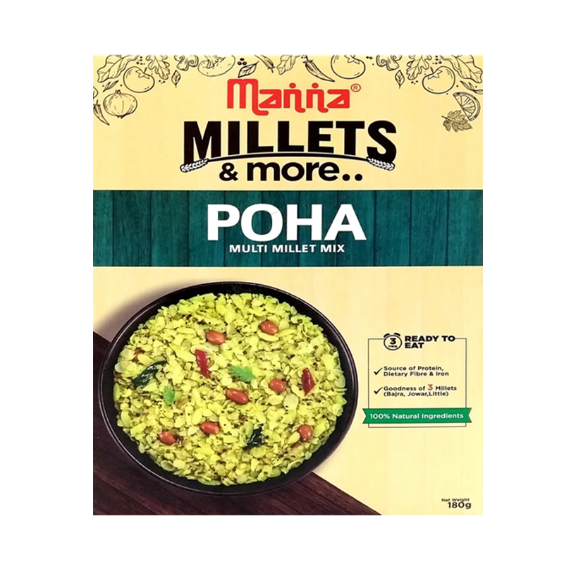 Picture of Manna Millet Poha Mix RTC - 180g