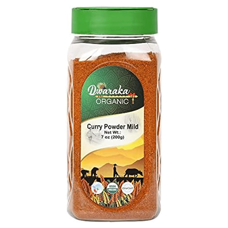 Picture of Dwaraka Organic Curry Powder Mild Jar - 200g