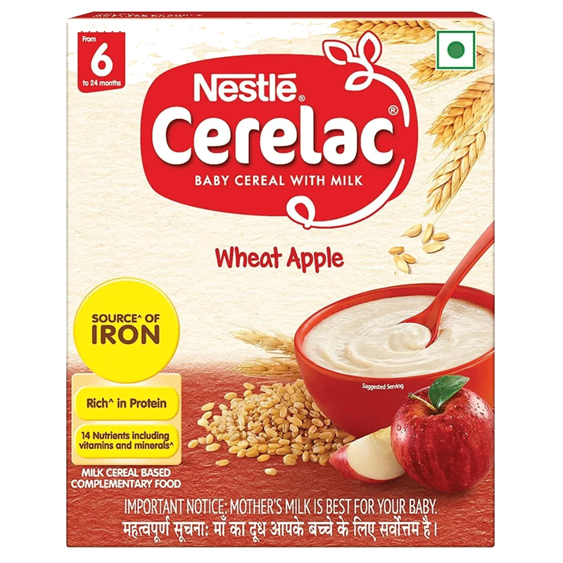 Picture of Nestle Cerelac Apple & Wheat - 400g