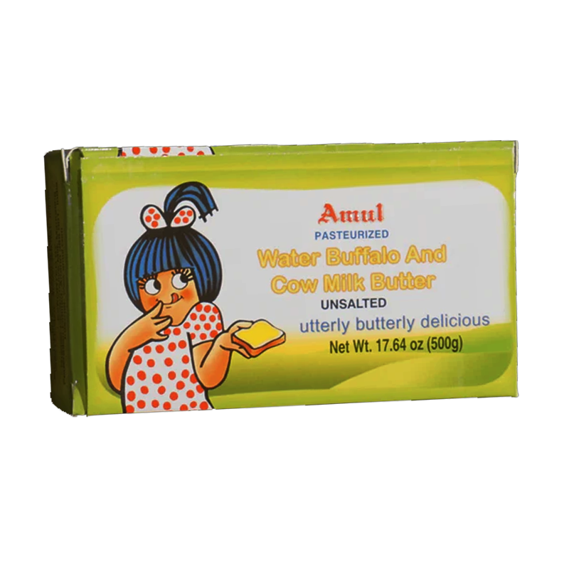 Picture of Amul Butter Buffalo Milk Unsalted - 500g
