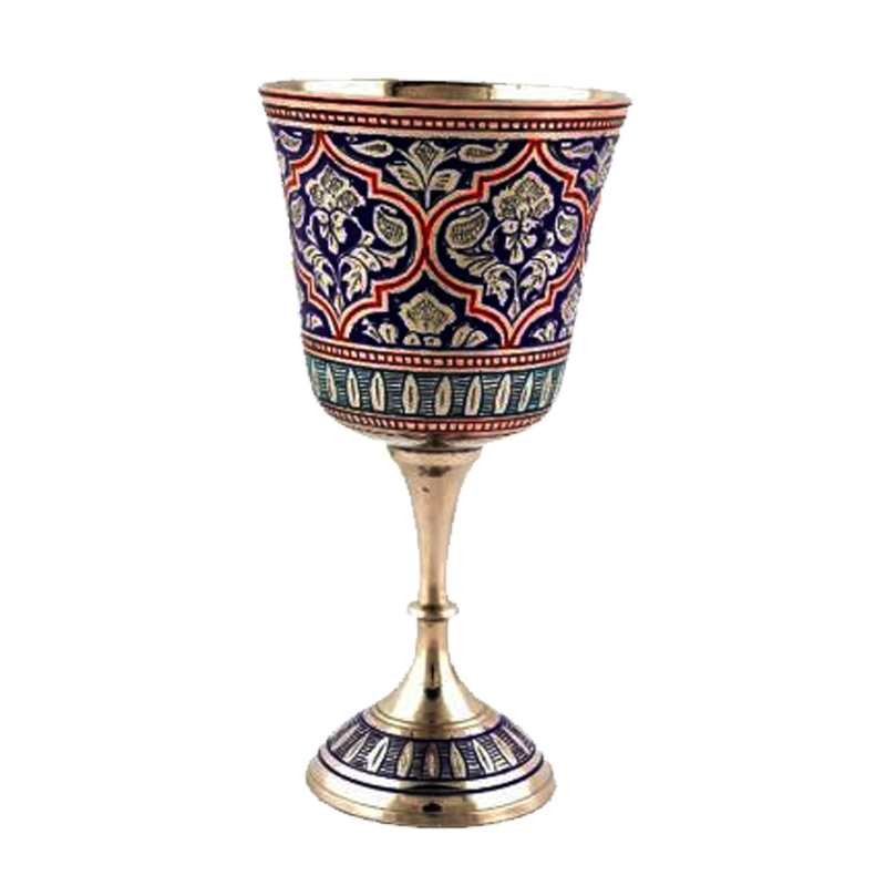 Picture of Brass Nepali Glass - 1pcs