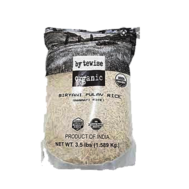 Picture of Bytewise Organic Biryani Pulav Rice - 3.5lb