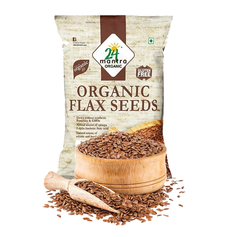 Picture of 24 Mantra Organic Flax Seeds - 7oz