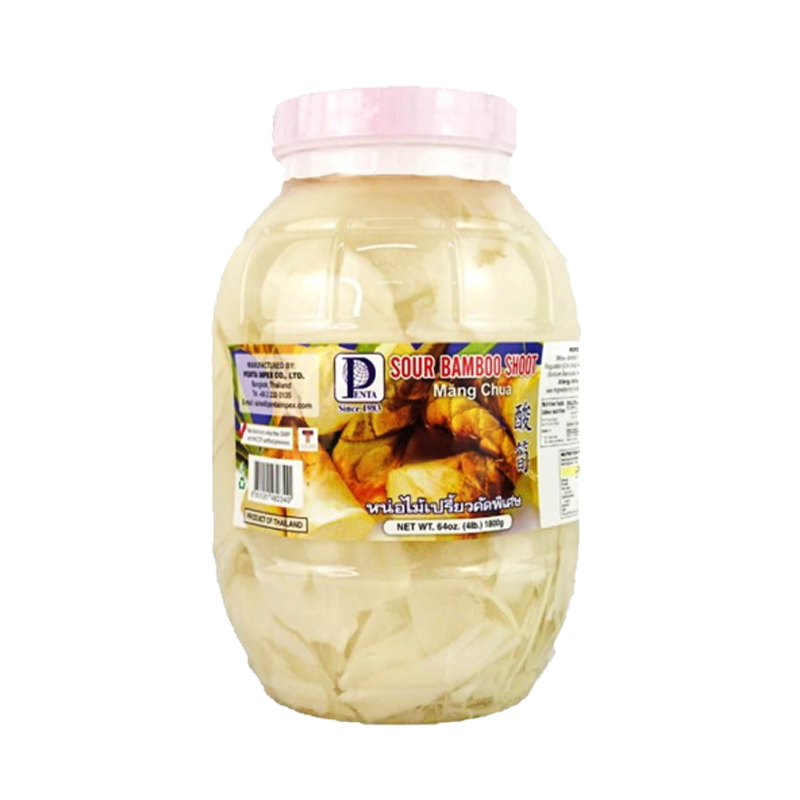 Picture of Sour Sliced Bamboo Shoots - 64oz