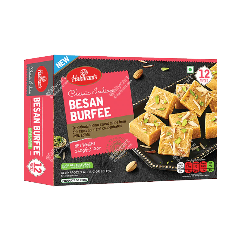 Picture of Haldirams Besan Burfi FRZ - 340g