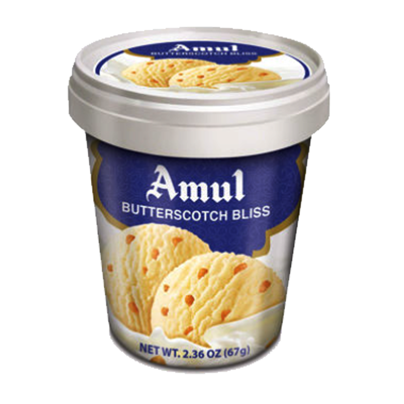 Picture of Amul Butter Scotch Ice Cream FRZ - 67g