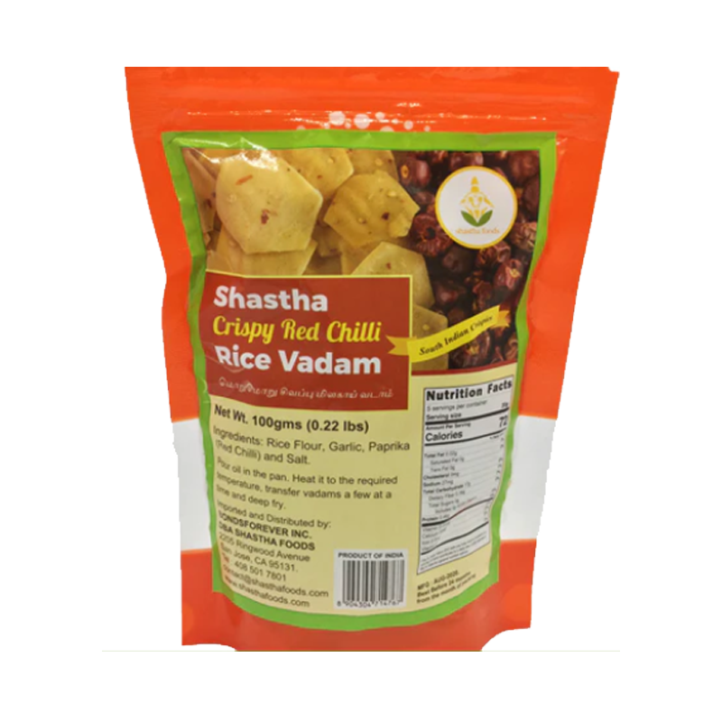 Picture of Shastha Red Chilli Vadam - 100g