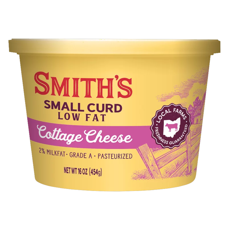 Picture of Smith Brothers Small Curd 4% Lowfat Cottage Cheese - 1Lb