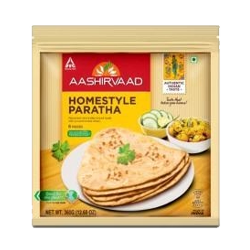 Picture of Aashirvaad Homestyle Paratha FRZ - 400g