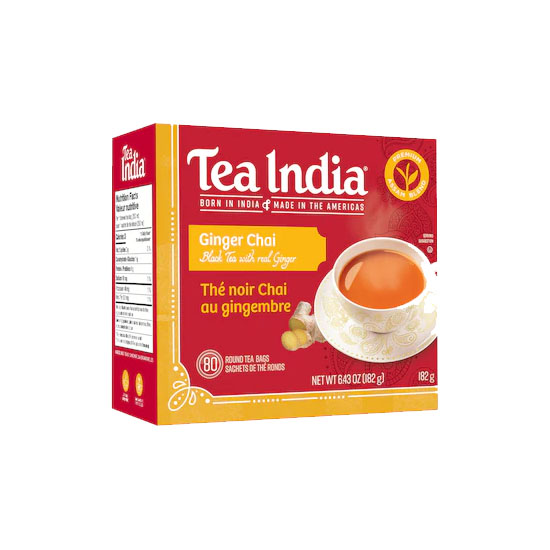 Picture of Tea India Ginger Teabags-163g*80