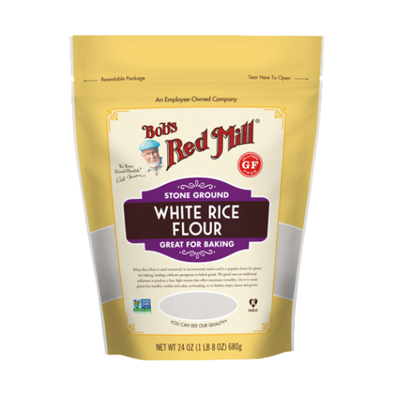 Picture of Bobs Red Mill Organic White Rice Flour - 24oz