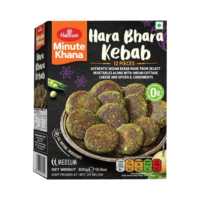 Picture of Haldirams Hara Bhara Kebabs FRZ - 300g