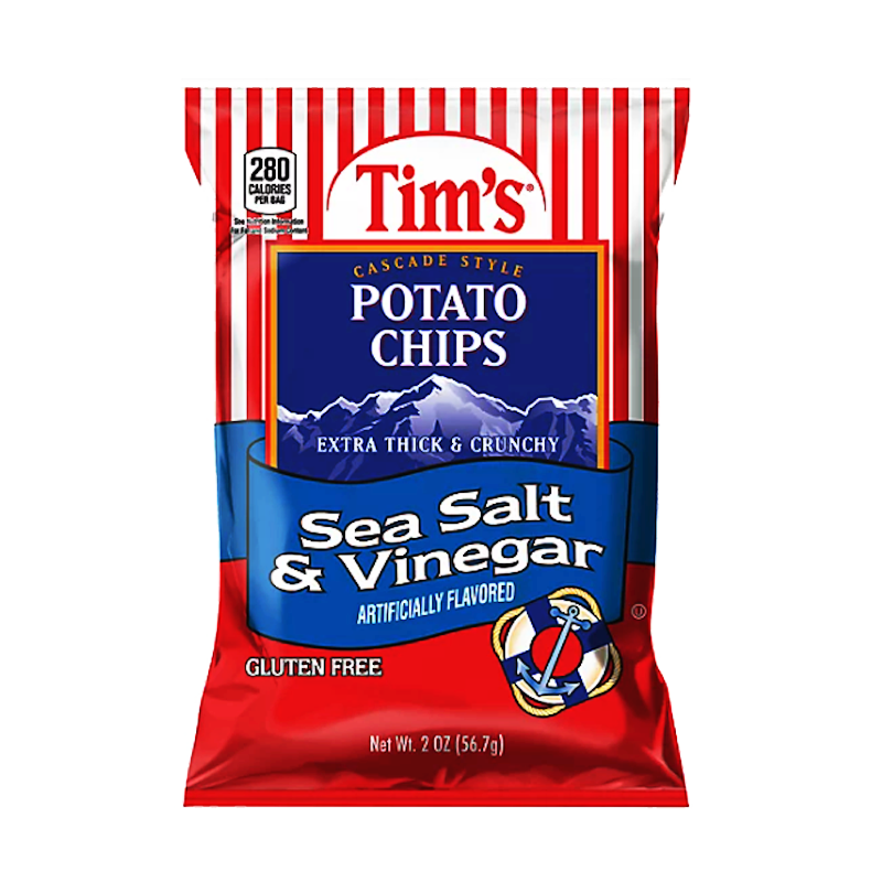 Picture of Tims Sea Salt & Vinegar Potato Chips - 42g