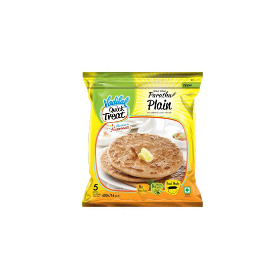 Picture of Vadilal Plain Paratha FRZ-400g*5