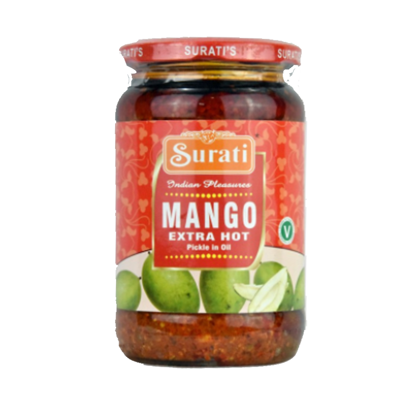 Picture of Surati Mango Extra Hot Pickle - 10oz