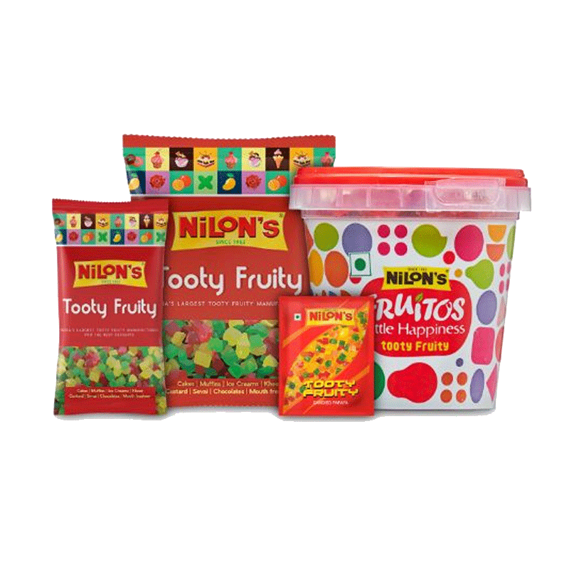 Picture of Nilons Tooty Fruity Green - 500g