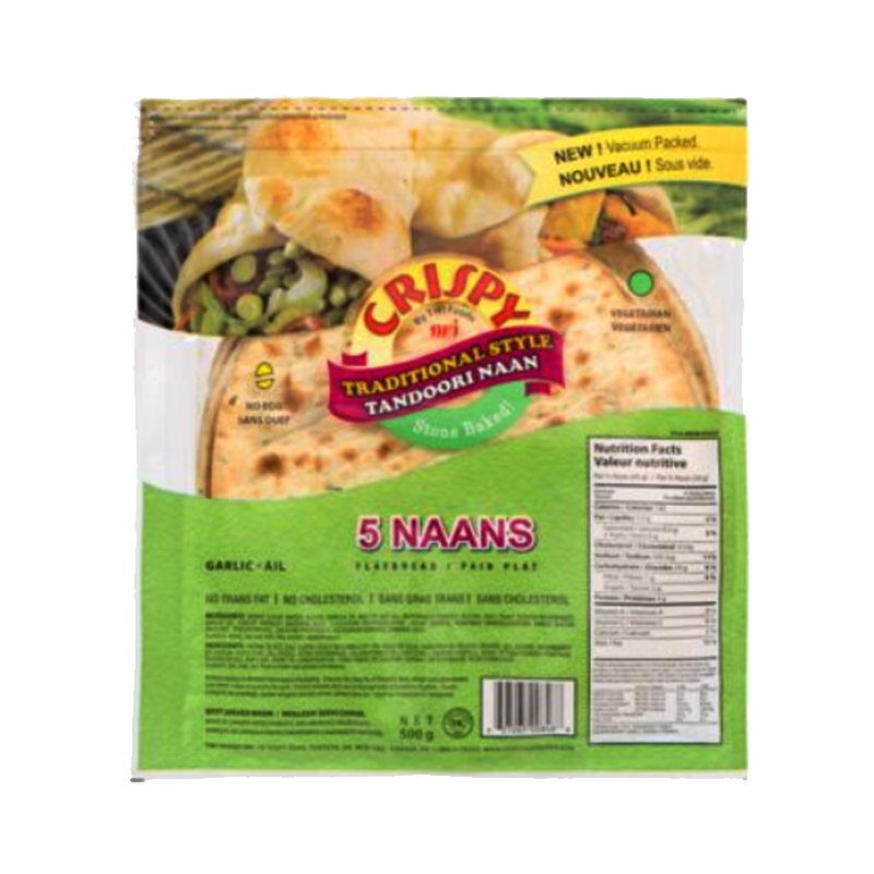 Picture of Twi Crispy Garlic Naan - 500g*5