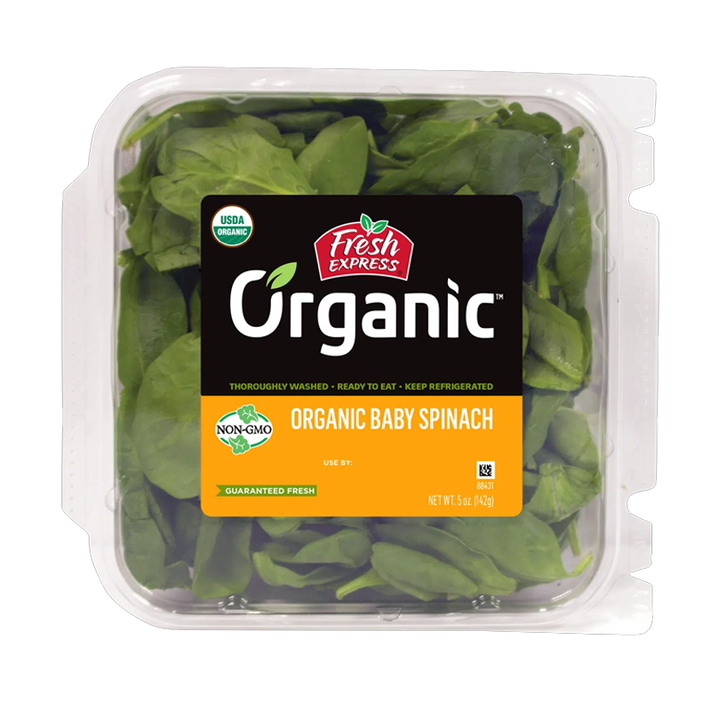 Picture of Fresh Express Organic Spinach Baby - 5oz
