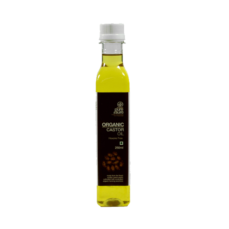 Picture of Pure & Sure Organic Castor Oil - 250ml