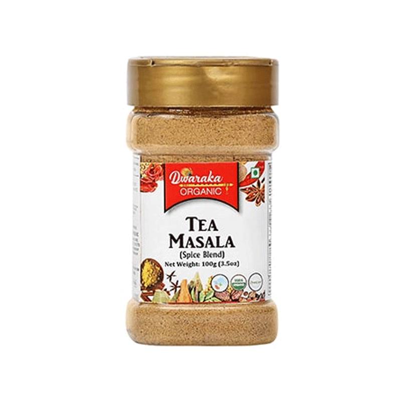 Picture of Dwaraka Organic Tea Masala Jar - 100g