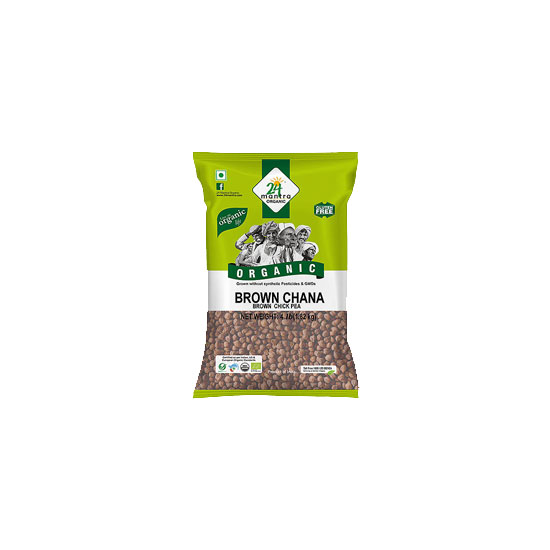 Picture of 24 Mantra Organic Brown Chana Whole - 2lb