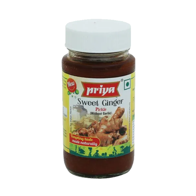 Picture of Priya Ginger Pickle Without Garlic Sweet - 300g