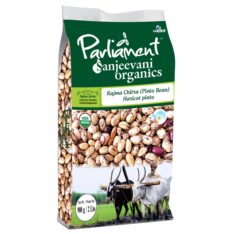Picture of Parliament Sanjeevani Organic Rajma Chitra - 2lb