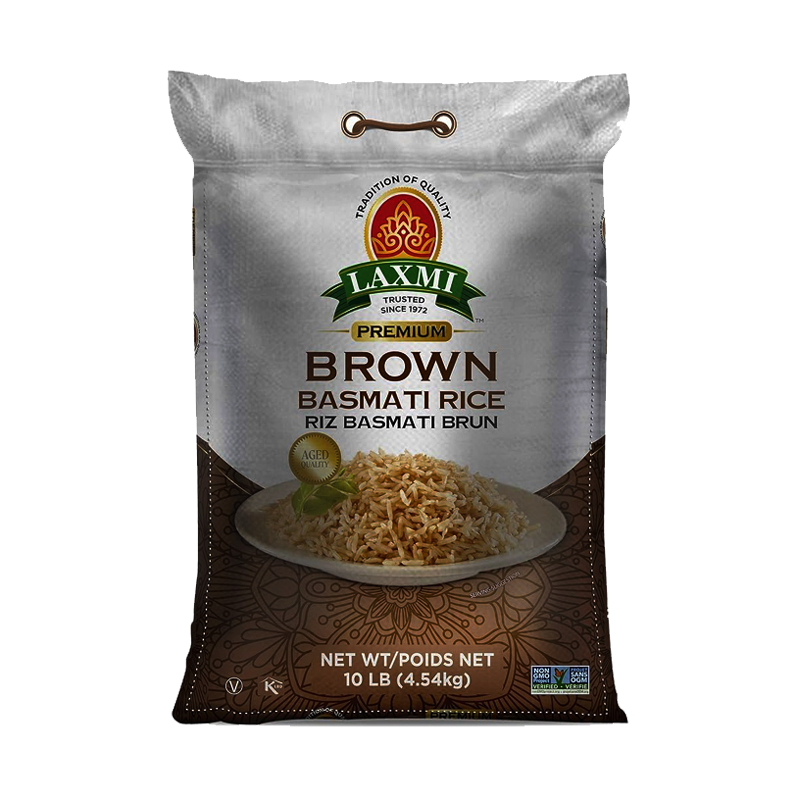 Picture of Laxmi Brown Basmati Rice - 10lb