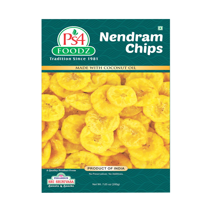 Picture of PS4 Foodz Nendram Banana Chips - 200g