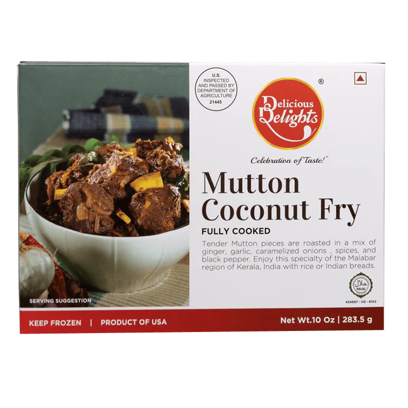 Picture of Delicious Delights Mutton Coconut Fry FRZ - 10oz