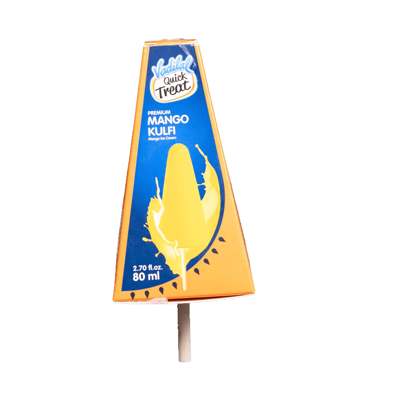 Picture of Vadilal Cylindrical Mango Kulfi FRZ - 80ml