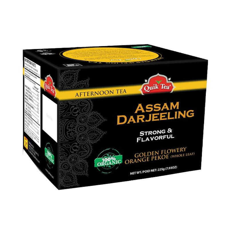 Picture of Quik Tea Assam Darjeeling Loose Leaf Tea - 225g