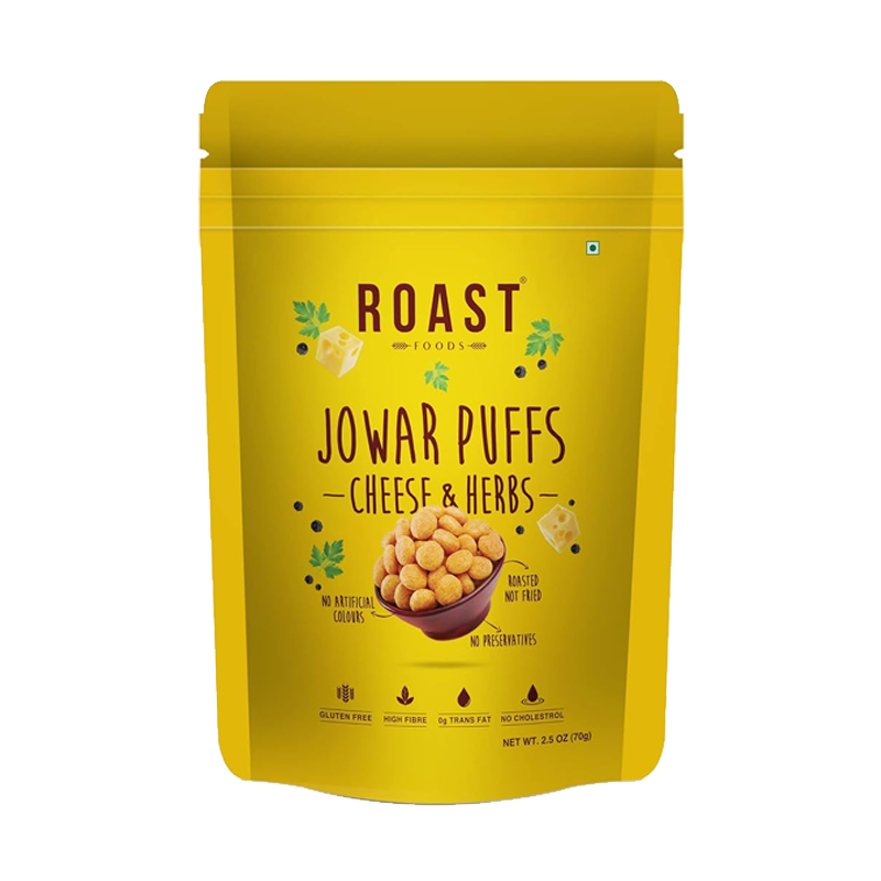 Picture of Roast Foods Jowar Puff Cheese Herbs - 70g