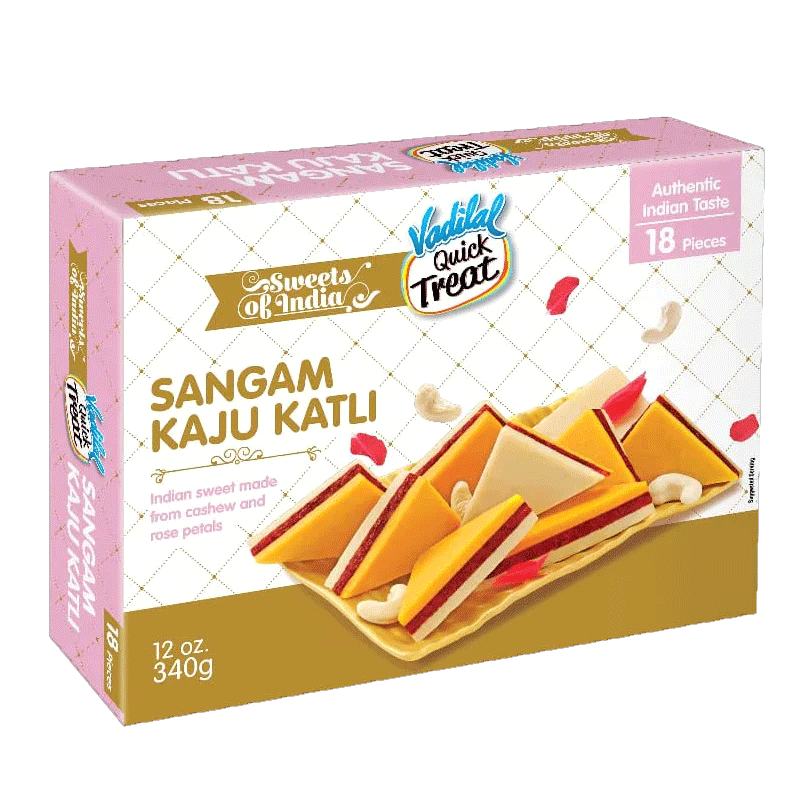 Picture of Vadilal Sangam Kaju Katli FRZ - 340g*18