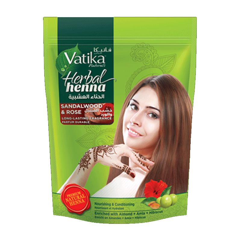 Picture of Vatika Henna Hair Color Sandalwood & Rose - 200g