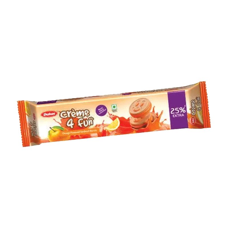 Picture of Dukes Orange Flavor Cream Biscuit - 90g