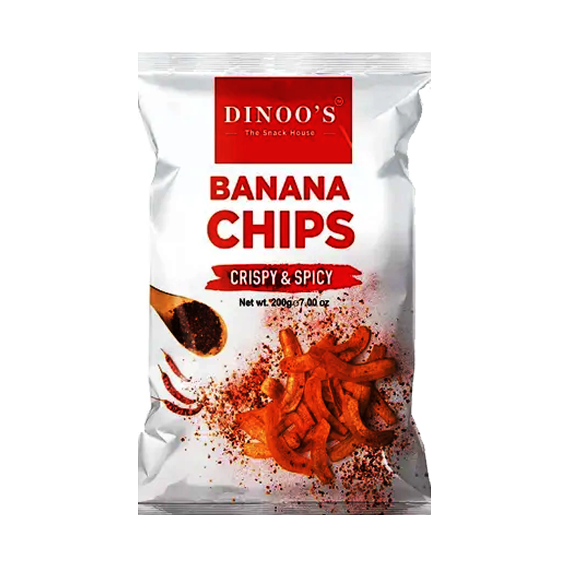Picture of Dinoos Banana Chips Crispy & Spicy - 7oz