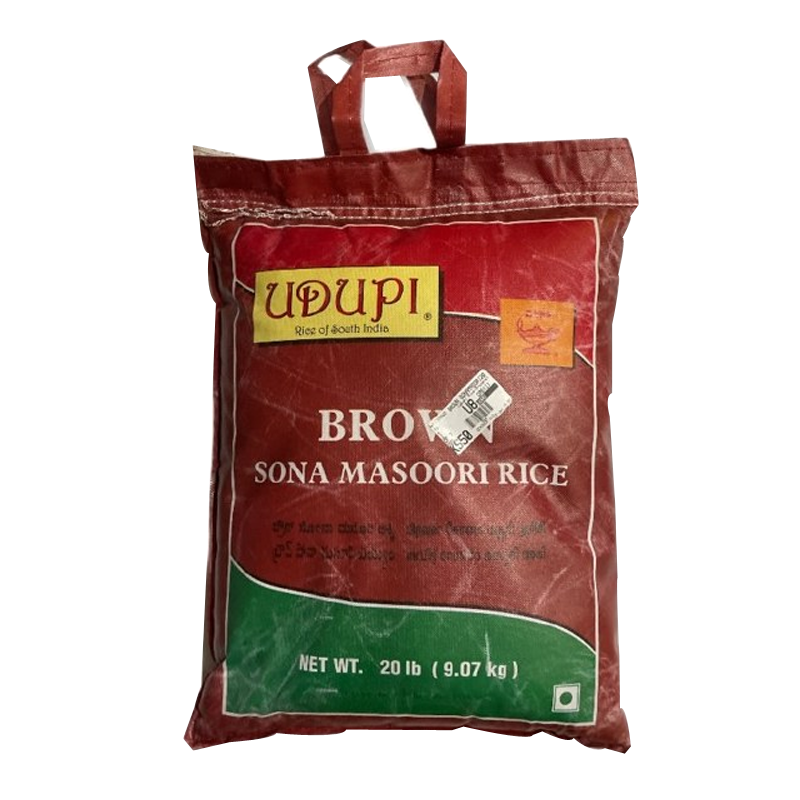 Picture of Deep Sona Masoori Brown Rice - 20lb