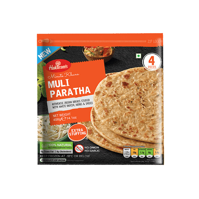 Picture of Haldirams Muli Paratha FRZ - 400g*4