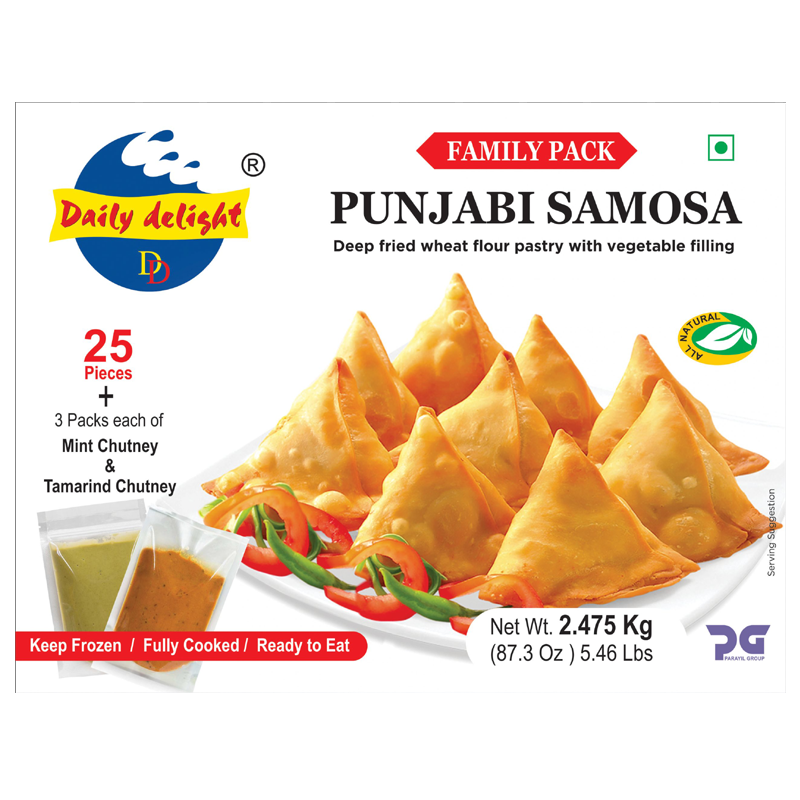 Picture of Daily Delight Punjabi Samosa FRZ - 5.46g*25