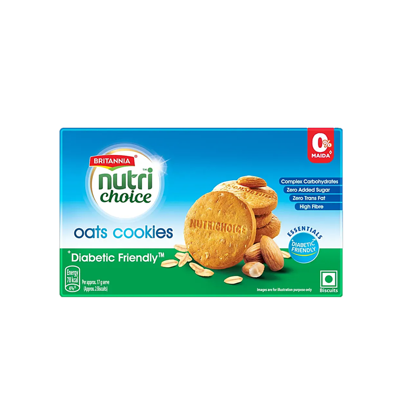 Picture of Britannia Oats Biscuits - 125g
