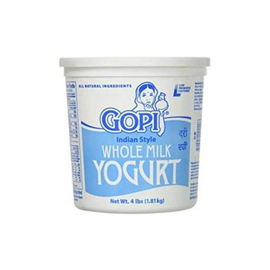 Picture of Gopi Yogurt Whole Milk - 4lb