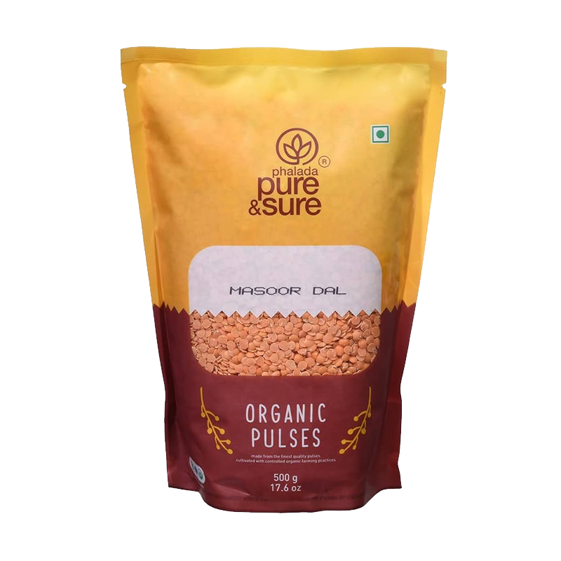 Picture of Pure & Sure Organic Masoor Dal - 500g