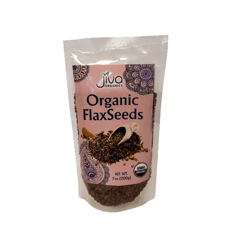 Picture of Jiva Organic Flax Seeds - 7oz